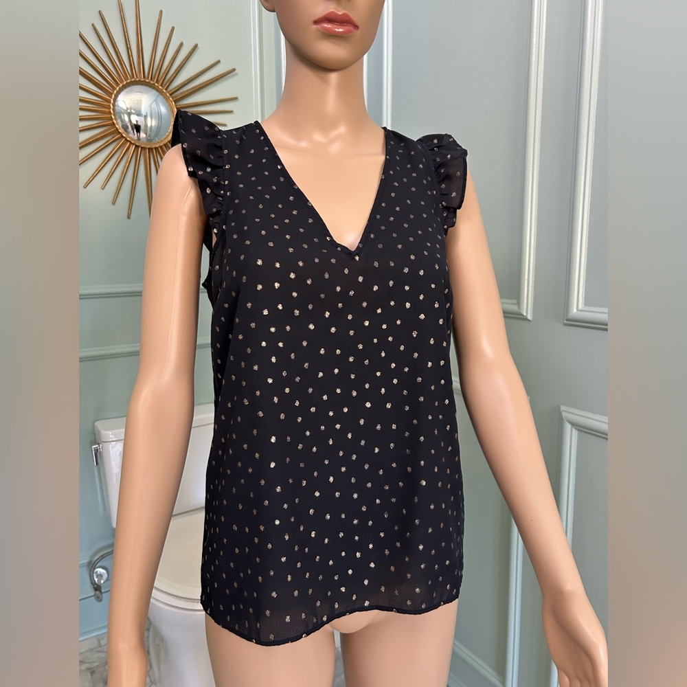 J.Crew Polka Dot Top